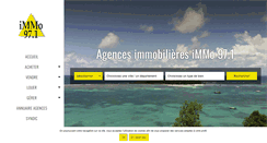 Desktop Screenshot of immo971.com